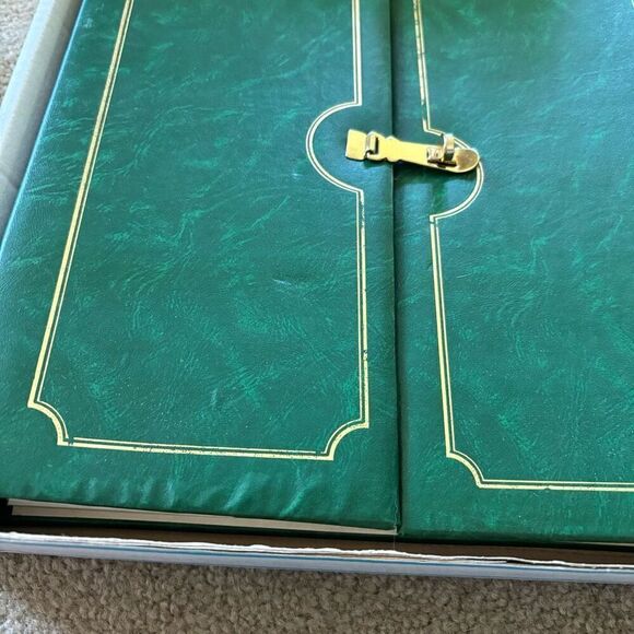 Vintage Photo Memory Book Holds 3” x 5” Photos New In Box - Picture 4 of 8